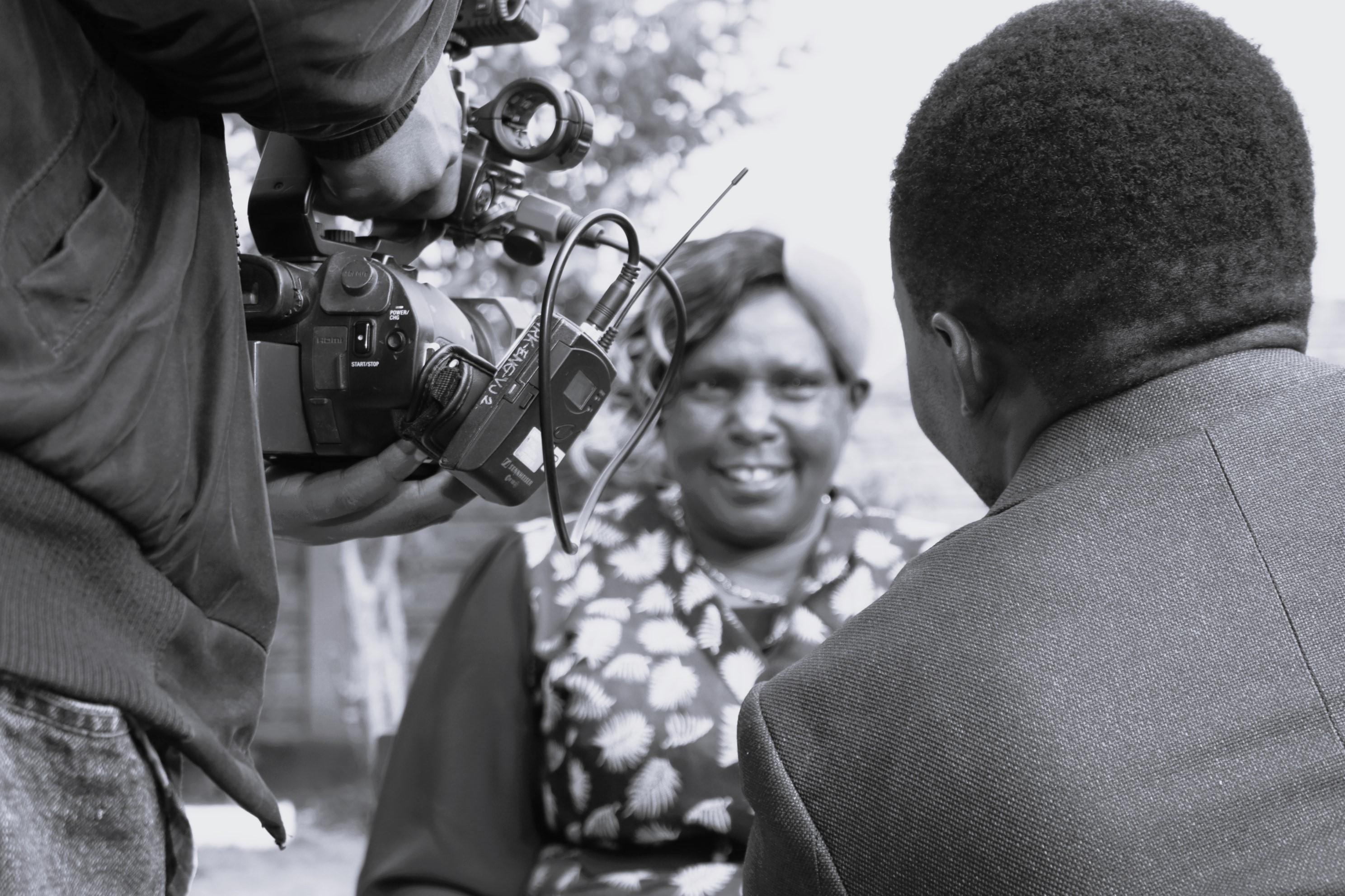 Video shooting in Nairobi 